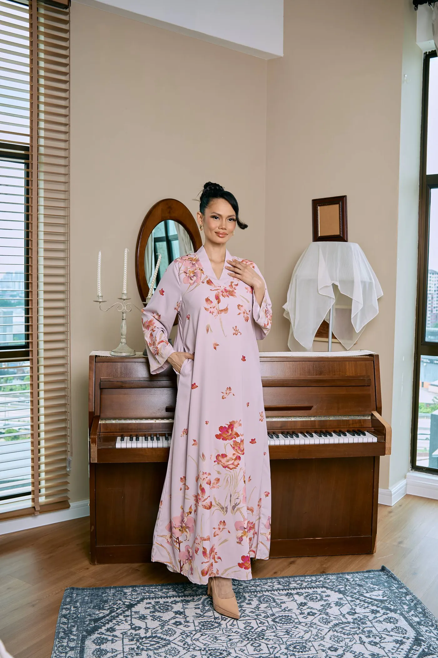 DILLA in Soft Peach